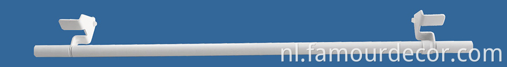 Beautiful Snow White Curtain Rod Coffee Rod